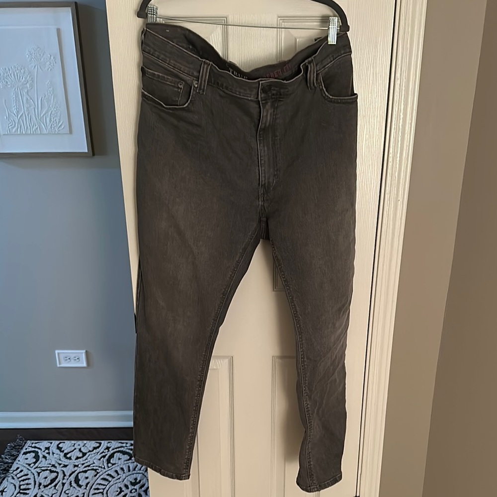 True Nation tapered fit Men's Black Jeans